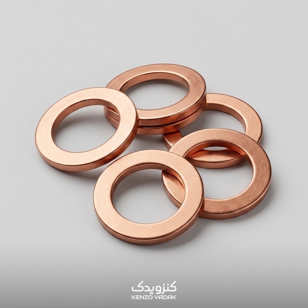 واشر مسی سایز ۱۴ برای پیچ تخلیه کارتل پژو XU7