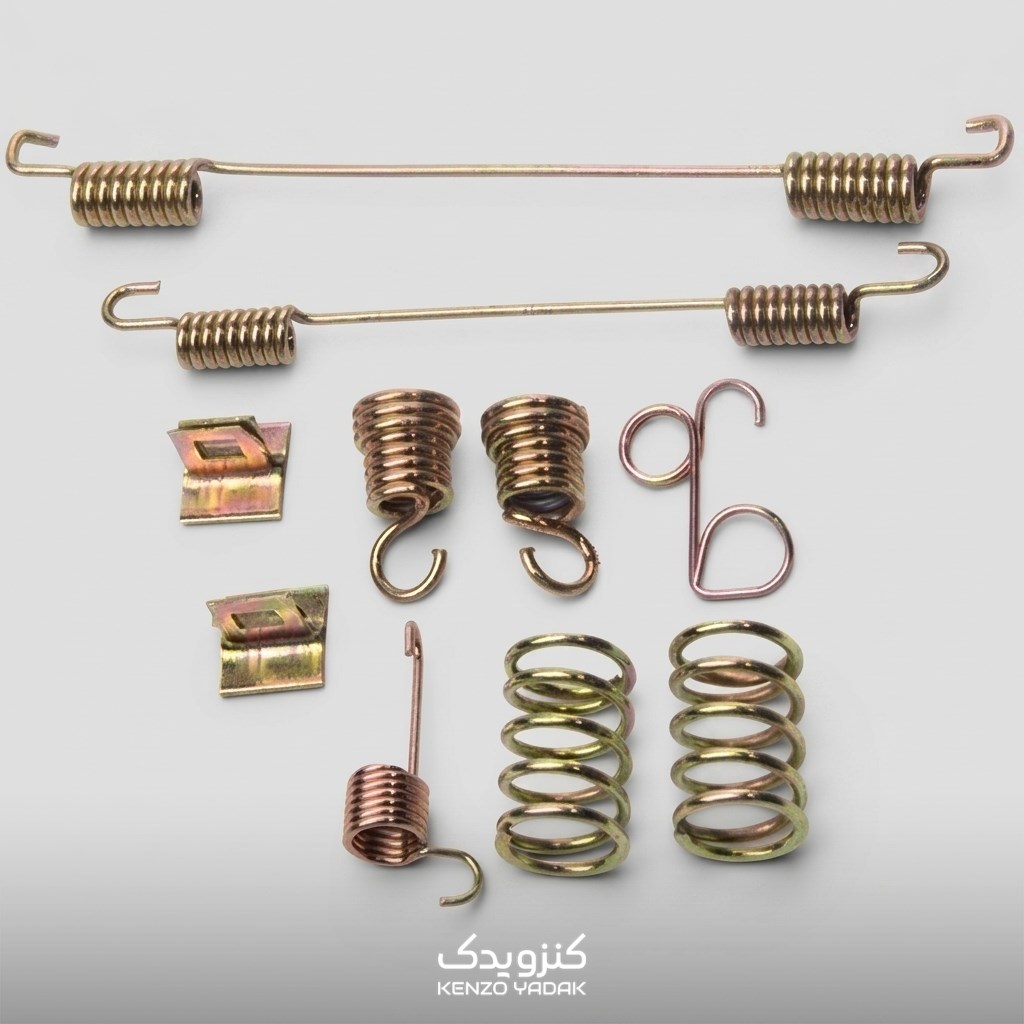 مجموعه کامل فنر لنت عقب پژو
